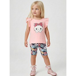 Комплект футболка кулирка, велосипедки кулирка лайкра  7139100109