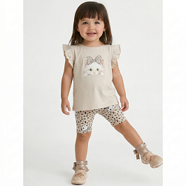 Комплект футболка кулирка, велосипедки кулирка лайкра  7139100105