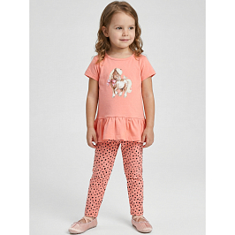 Комплект футболка кулирка, лосины кулирка с лайкрой 7063100401