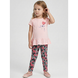 Комплект футболка кулирка, лосины кулирка с лайкрой 7063100405