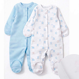 Комплект комбинезонов 2 шт интерлок лёгкий начёс 1335208201