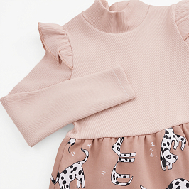 Платье кашкорсе, футер 2х нитка петля 1917900109