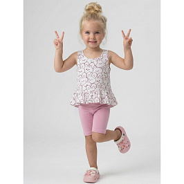 Комплект топ кулирка , велосипедки кулирка с лайкрой 7072100304