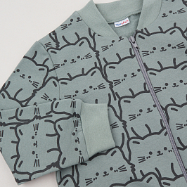 Куртка футер 2х нитка начёс  1802310202