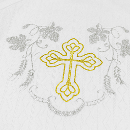 Сорочка крестильная интерлок 0787200101