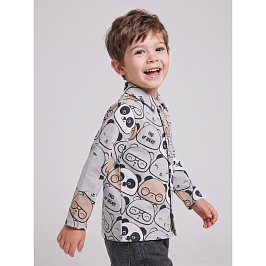 Рубашка футер 2х нитка начёс 0497310411