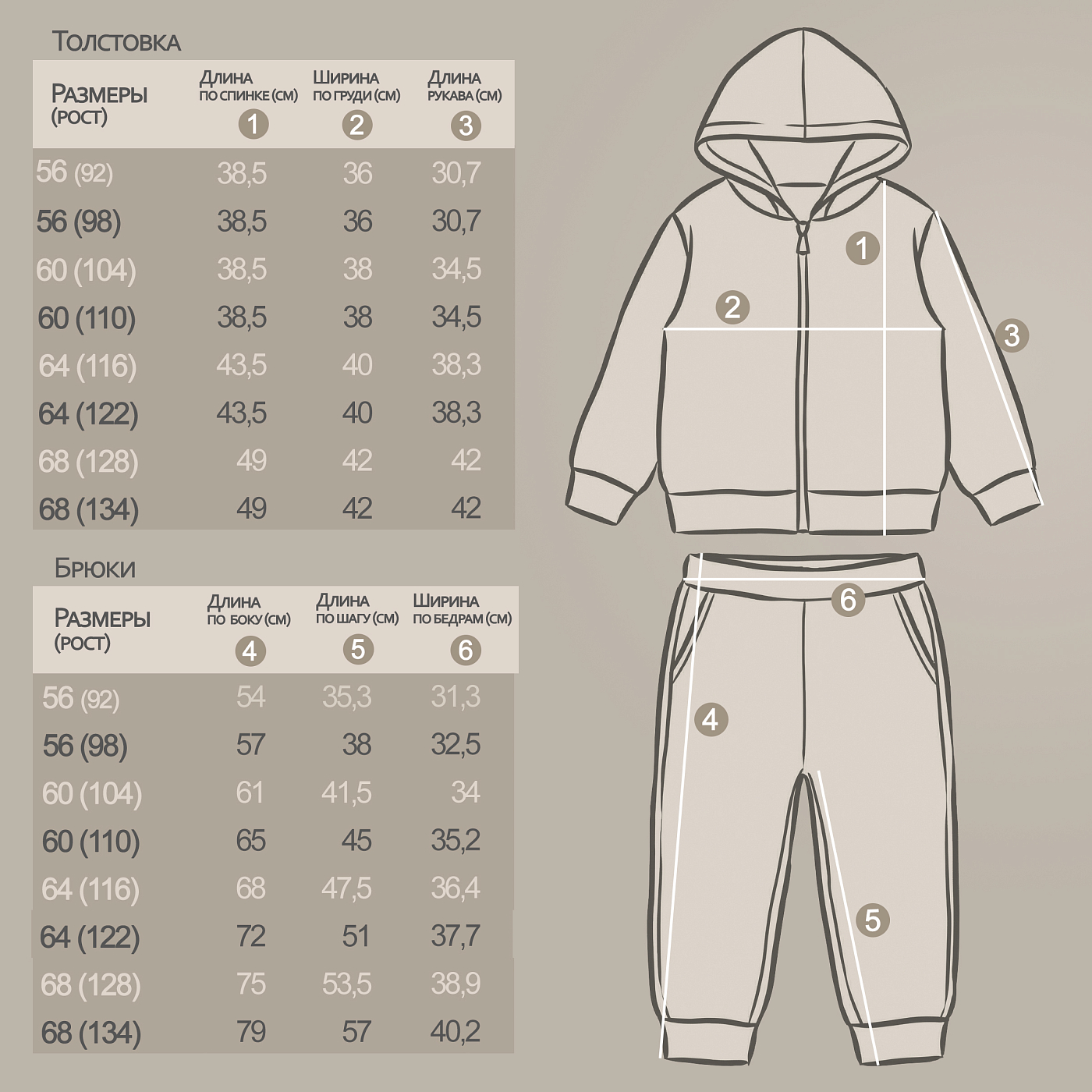 Костюм футер 2х нитка начес 8586310405