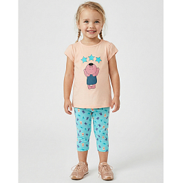 Комплект футболка кулирка, лосины кулирка с лайкрой 7004100101