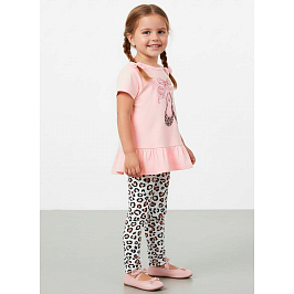 Комплект футболка кулирка, лосины кулирка лайкра 7063100314