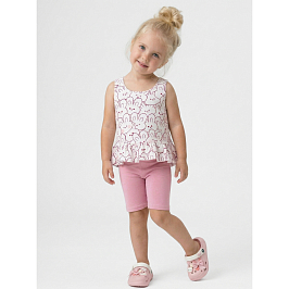 Комплект топ кулирка , велосипедки кулирка с лайкрой 7072100304