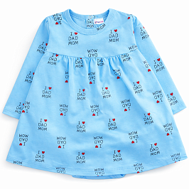 Боди-платье интерлок 1039204902