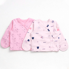 Комплект распашонок  2 шт интерлок 1204202504