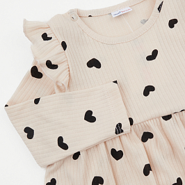 Боди-платье лапша 1820700105