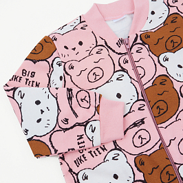 Куртка футер 2х нитка начёс  1802310204