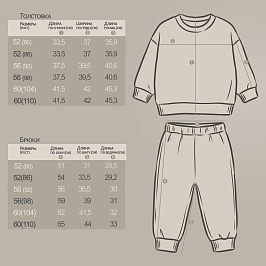 Костюм футер 2х нитка начёс 8807310106