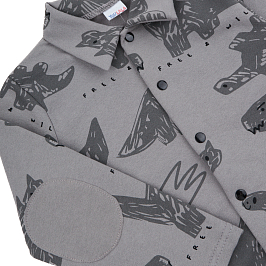 Рубашка футер 2х нитка начёс 0497310409