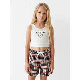 Комплект топ лапша, шорты кулирка 7626900105