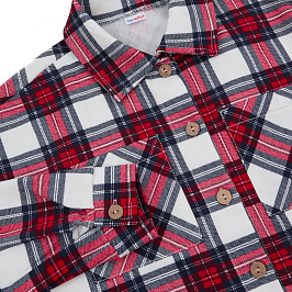 Рубашка футер 2х нитка начёс  2030310102