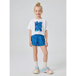 Комплект футболка кулирка, шорты кулирка лайкра 7401100103