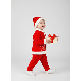 Костюм новогодний Дед Мороз флис 71046001