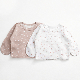 Комплект распашонок интерлок  2 шт 1090202501