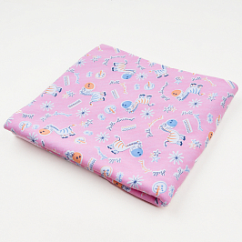 Пелёнка футер 2х нитка начес 100*90см  1454310322